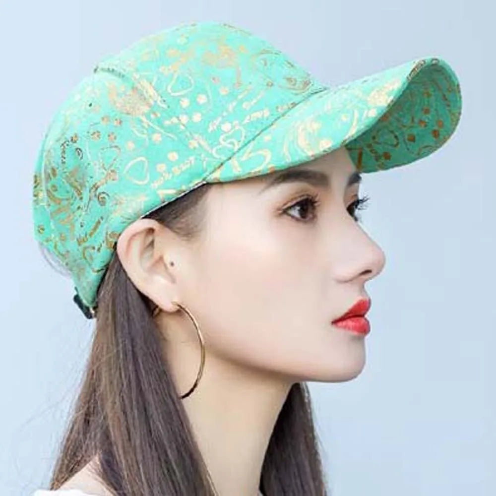 Casquette de Baseball Ajustable Style Graffiti Américain - Protection Solaire Hip-Hop en Coton