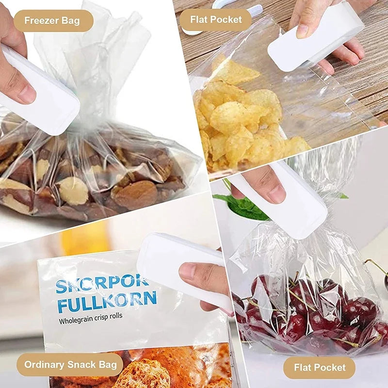 Mini Machine à Sceller les Sacs Thermique Scelleur de Sachets Alimentaires Plastique